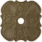 Ekena Millwork Flower Ceiling Medallion (Fits Canopies up to 6 1/4"), 29"OD x 3 5/8"ID x 1 3/8"P, Mississippi Mud CM29FWMMF - alternate 1